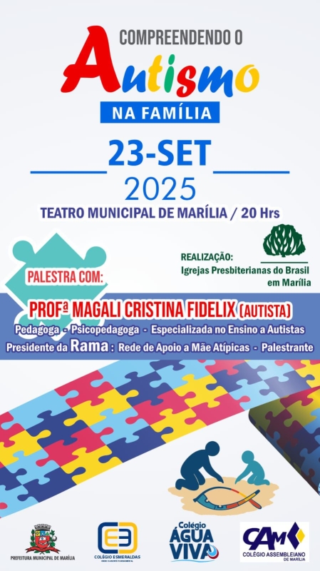 Autismo: Palestra Imperdível!