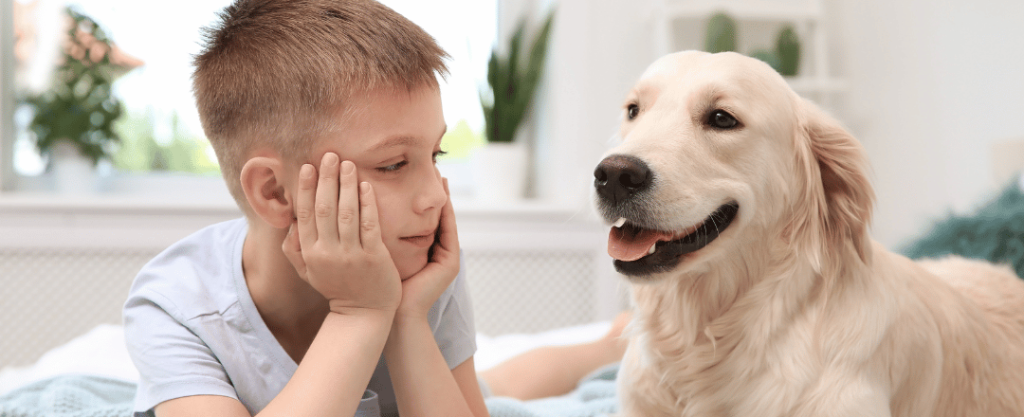 Animais de Estimação Ajudam na Comunicação no Autismo